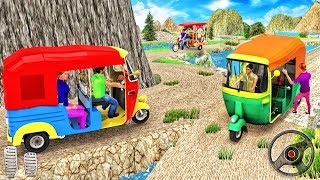 City Tuk Tuk Auto Rickshaw: Mountain Climber - Best Android GamePlay screenshot 2