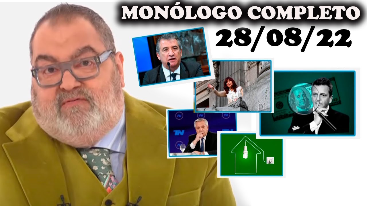 MONÓLOGO COMPLETO: "Gente haciendo vigilia ¿De qué laburan? Dentro de poco cobran el Plan Acampar"