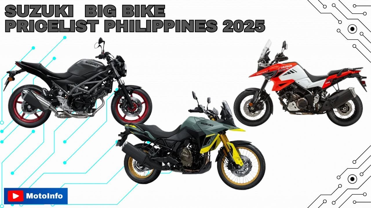 Suzuki Big Bikes 2025 | Updated Prices & Simple Specs Guide for the Philippines