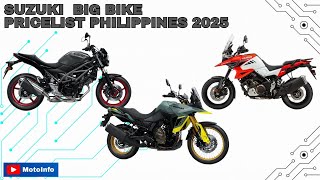 Suzuki Big Bikes 2025 | Updated Prices & Simple Specs Guide for the Philippines