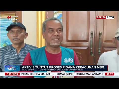 120 Siswa Jadi Korban di Cirebon, Aktivis Desak Kasus Keracunan MBG Dipidana | Beritasatu Sore