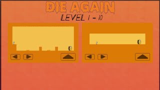 Die Again Levels 1-10 Full Solution | Troll Puzzle Walkthrough 😂