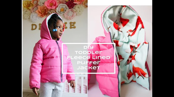 Learn How to Sew a Stylish Toddler Puffer Jacket with Easy DIY Guide