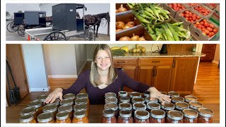 Homemade Spaghetti Sauce & Tomato Soup | Amish Produce Auction Canning Thick Rich Pasta Sauce Crushed Tomatoes Cheater Tomato Soup