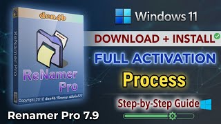 How to Download, Install & Activate ReNamer Pro 7.9 on Windows 11 PC/Laptop (2026) screenshot 4