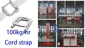 YARN REINFORCED COMPOSITE CORD SOFT STRAPPING STRAP BAND BELT MAKING PRODUCTION EXTRUSION MACHINE