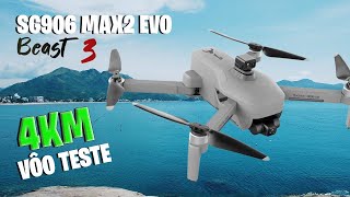 Drone SG906 Max2 EVO 4Km Distancia 4k - Pra que Mais!