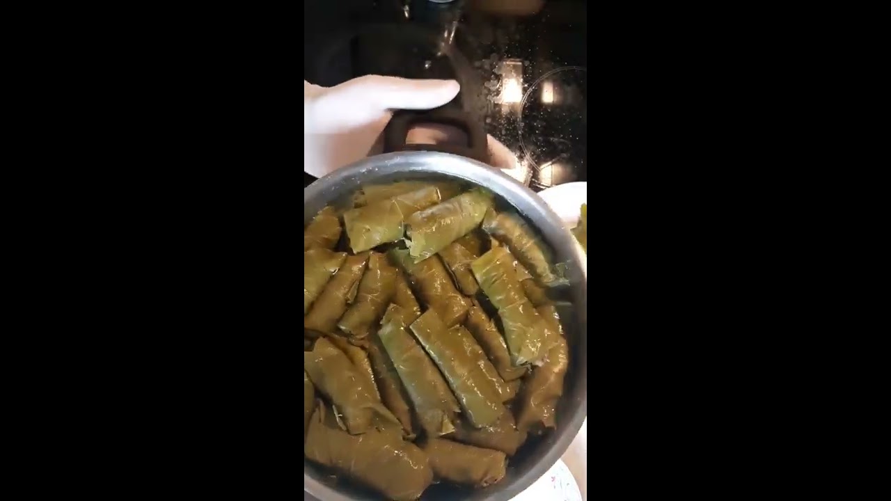 Долмадес/кубепья, кипрская кухня. - YouTube