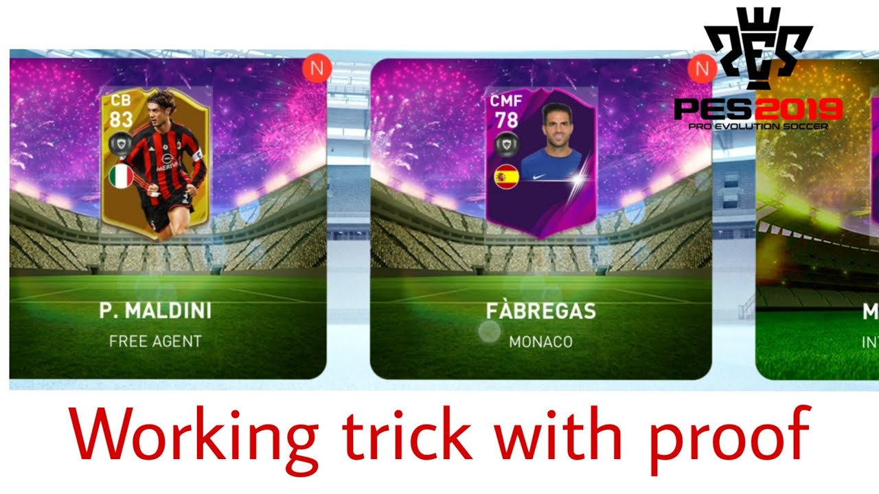 Blackball trick | pes2019 | legends worldwide pack