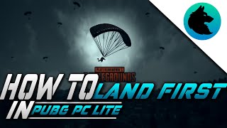 How to land first in pubg pc lite|Pubg lite parachute system|nit hunter| screenshot 5