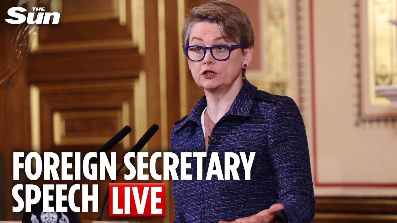 LIVE: Foreign secretary Yvette Cooper answers questions at Foreign Affairs Committee