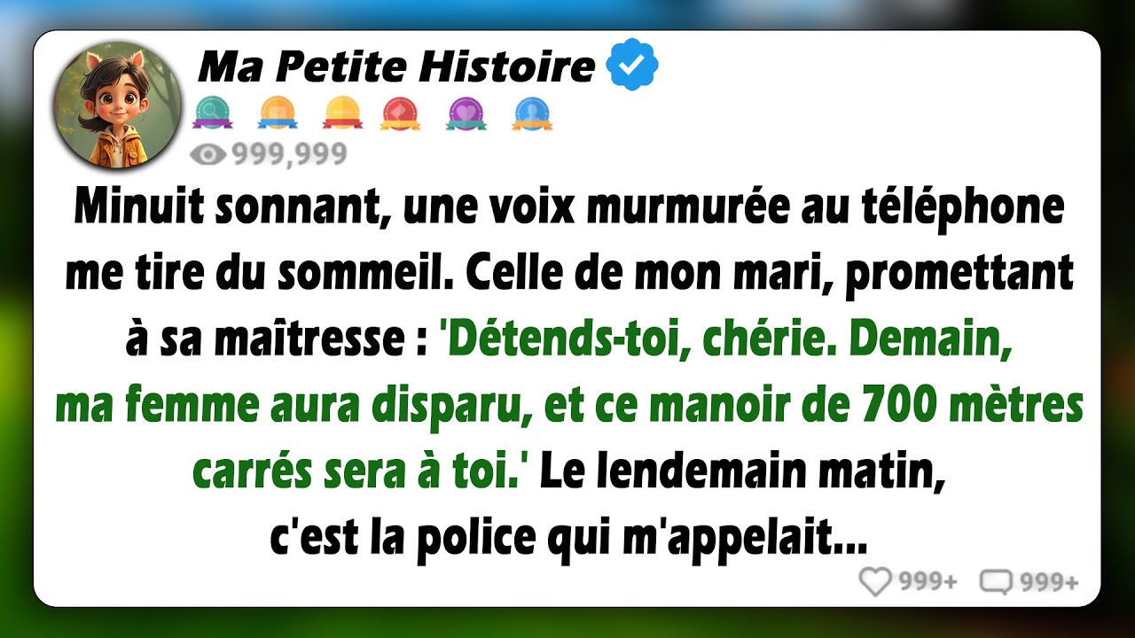 Minuit, mon mari à sa maîtresse : 