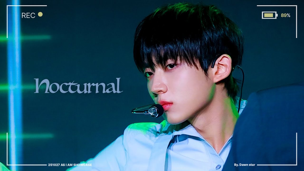 251027 템페스트 쇼케이스 nocturnal 형섭 focus 4K