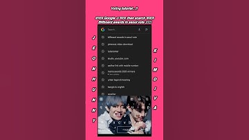 Voting tutorial 🤌.#btsshorts #unfrezzmyaccount #vote #shorts