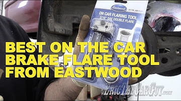 How To Flare Brake Lines on the Car!