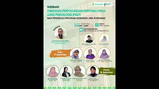 Orientasi P3LP bagi Pengelola Program Jiwa di Puskesmas Angkatan 1