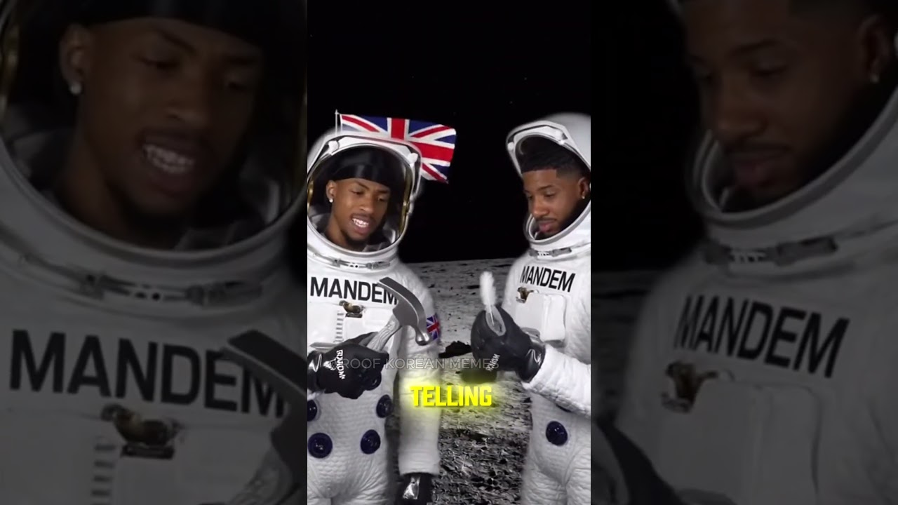 The real moon landing and how it went 😳😂