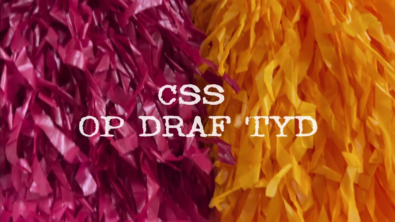 CSS OP DRAF TYD - WILLIAM SCOTT FT AFSHOW (OFFICIAL MUSIC VIDEO)