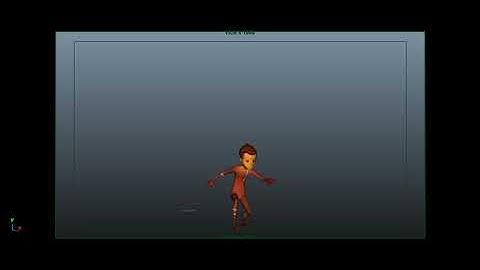 Stewart Jump animation, Simple jump, using Autodesk Maya