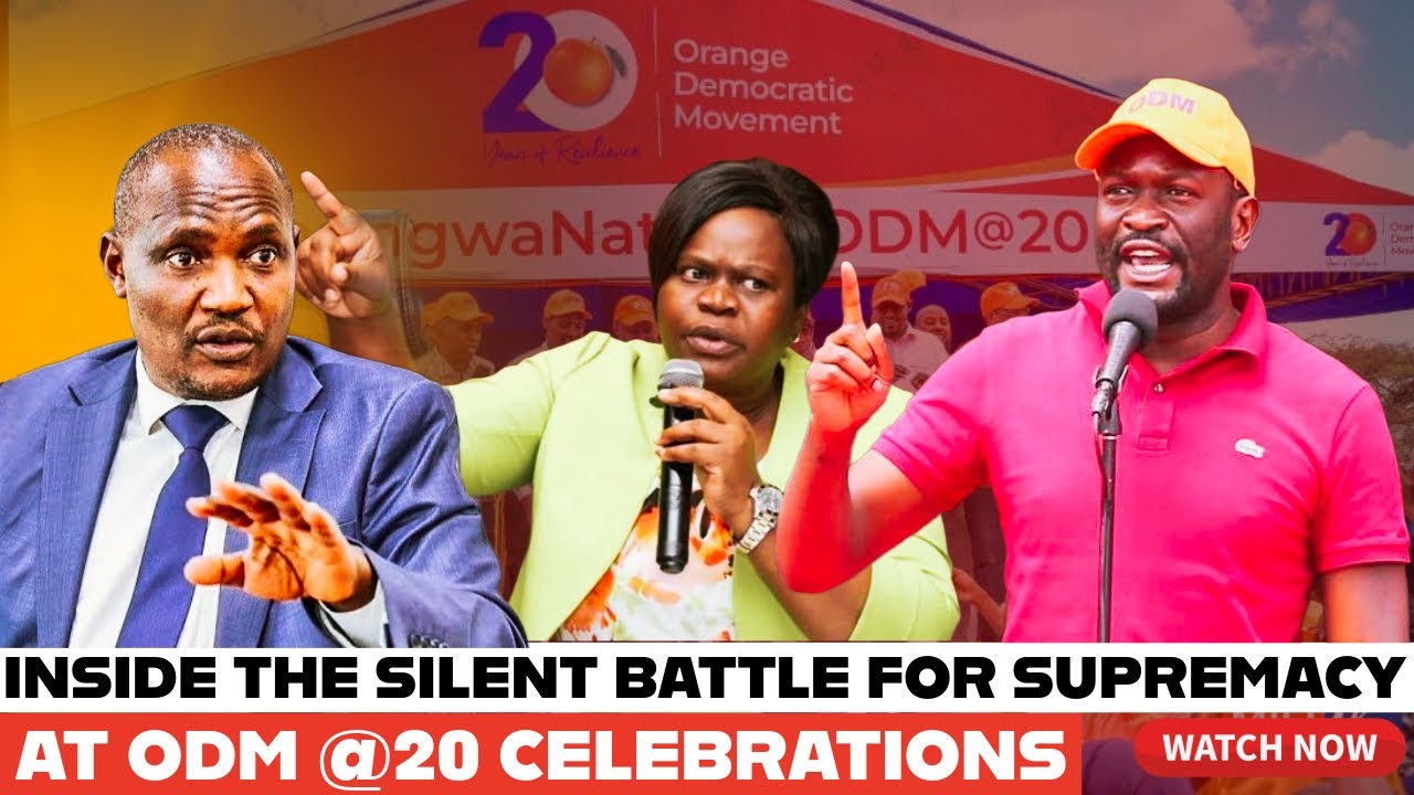 ODM@20: тихая битва за власть наконец раскрыта | Анализ Джорджа Алиета