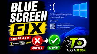 How to Fix Blue Screen of Death (BSOD) on Windows 10 & 11 | Complete Guide (2026)