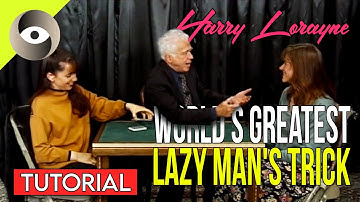 How to do the worlds best self working trick!! | Saturday Sorcery Harry Lorayne tutorial