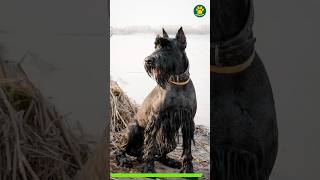 Giant Schnauzer  The German Protection Dog 17/100 #PawsomeDogs