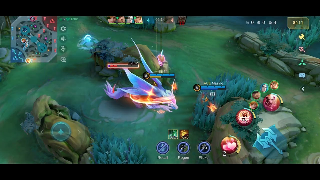 Angela (3/0/15) MVP (Mlbb Gameplay 180)