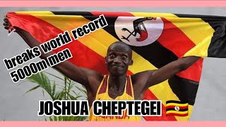 Joshua Cheptegei 🇺🇬 breaks world record for 5000m at Diamond league at Monaco. CONGRATULATIONS UG