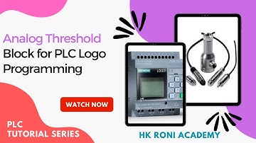 Analog Threshold Block for PLC Logo Programming - HK Roni