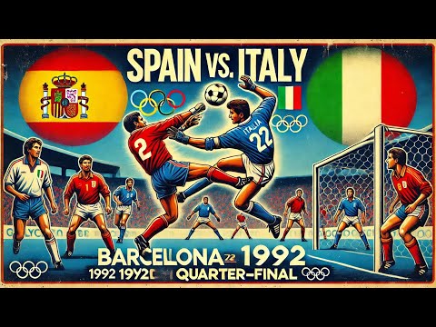 Spain Vs Italy Full Match 1992 Olympic Games Quarter Final 