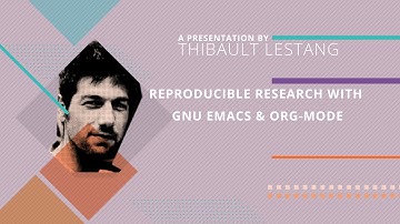 Reproducible Research with GNU Emacs and Org-mode