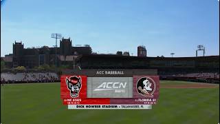 NC State vs Florida State | 3-21-2026 | NCAA Baseball