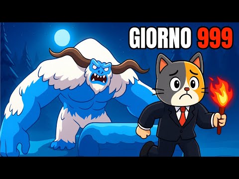 SOPRAVVIVO 99 NOTTI nell'ARTICO su ROBLOX!! 😱