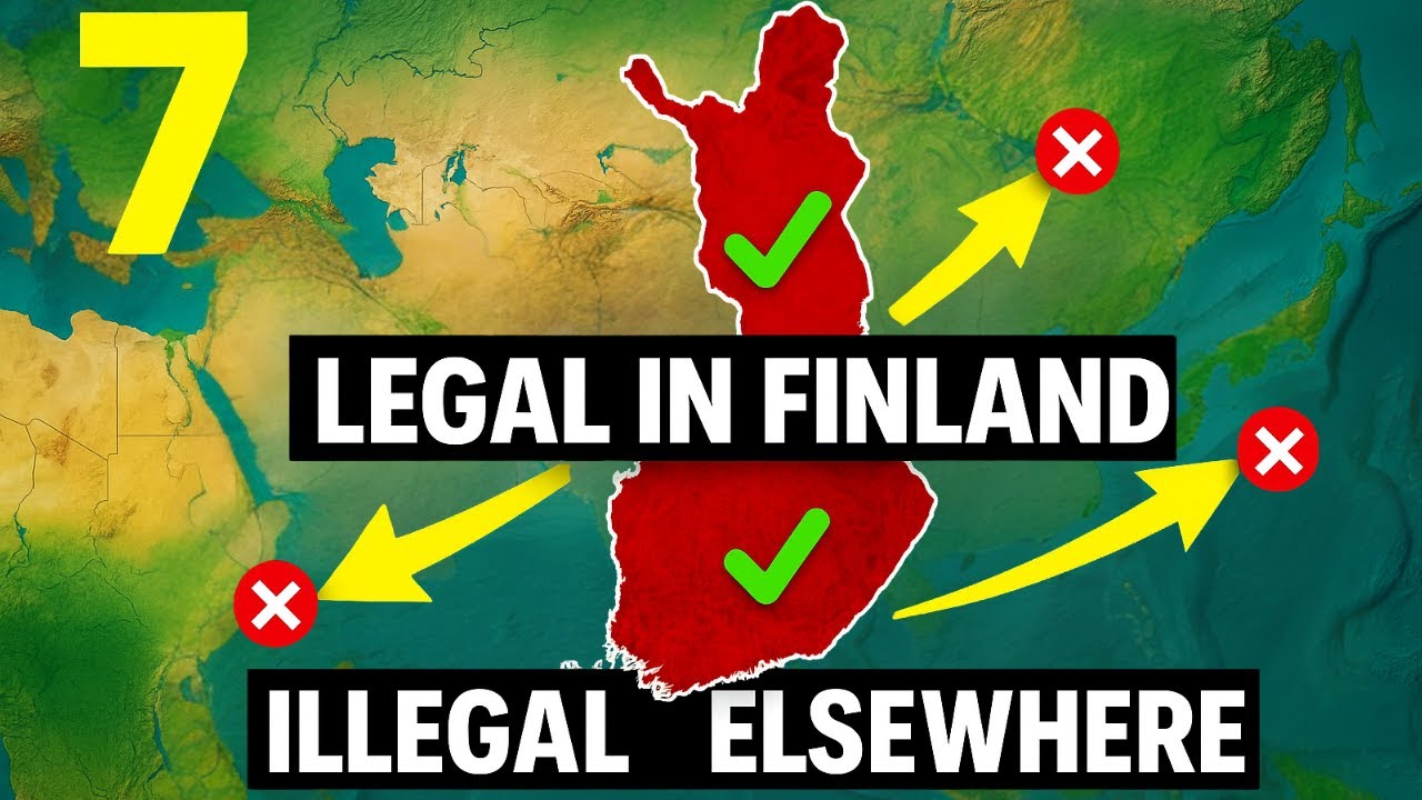 7 вещей, которые разрешены в Финляндии, но незаконны в других странах мира