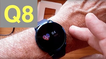 Newwear Q8 Smartwatch with Continuous Heart Rate and Blood Pressure Monitoring: Unboxing & Review