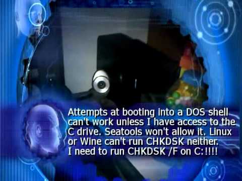 XP Reboot Loop  PART 5of 7 - Resolution (4th Attempt): SeaTools Boot CD