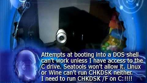 XP Reboot Loop  PART 5of 7 - Resolution (4th Attempt): SeaTools Boot CD