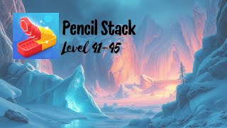 Pencil Stack - Level 41~45 Gameplay
