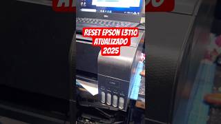 Epson L3110 luz tinta e papel piscando não imprime Reset Atualizado #epson #printer