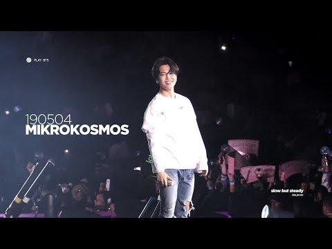190504 방탄소년단 지민 (BTS JIMIN) - 소우주 MIKROKOSMOS (JIMIN FOCUS 4K fancam)