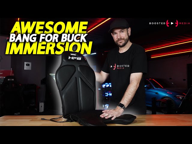 REVIEW - Next Level Racing HF8 Haptic Gaming Pad - YouTube