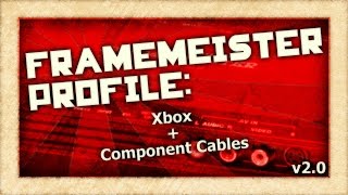 Framemeister Profile Xbox Component Cables - Implantgames
