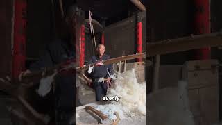 The Dying Art Of Cotton Fluffing.