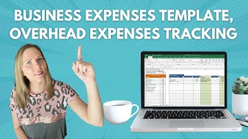 Business Expenses Template, Overhead Expenses Tracking