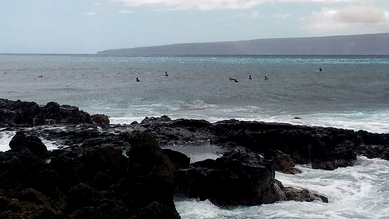 Surfers at La Perouse Bay