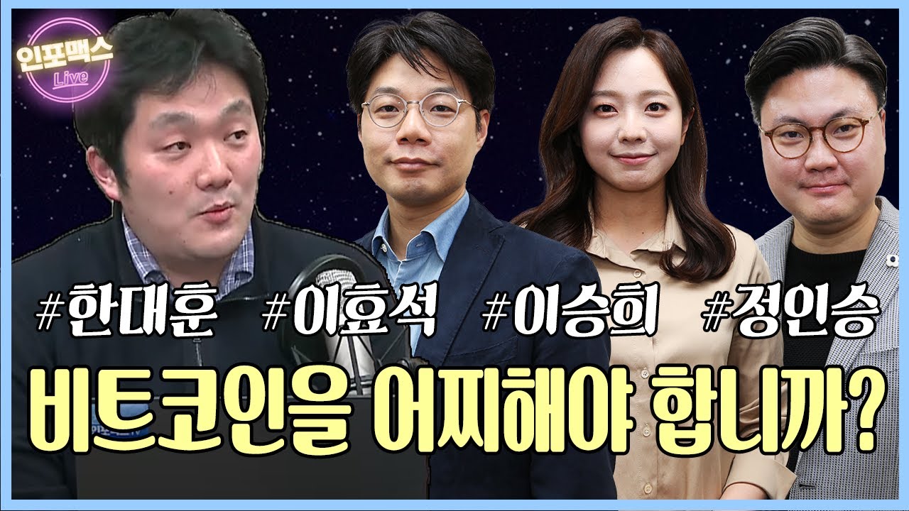 비트코인을 어찌해야 합니까? FOMC 미리 보기. 미국의 향후 주도섹터는? [인포맥스 LIVE]