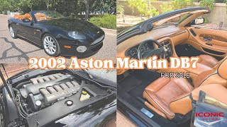 2002 Aston Martin DB7 V12 Vantage Volante Convertible - Only 16K Miles - Mint! FOR SALE!