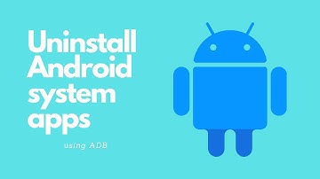 How to Uninstall and Delete a Preinstalled Android System App without Root?