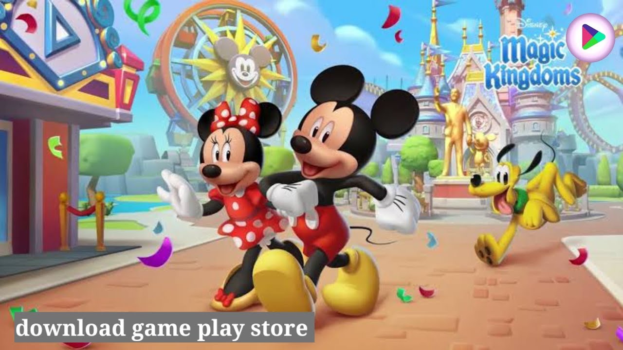 Disney magic kingdoms game(play store download Mobile)